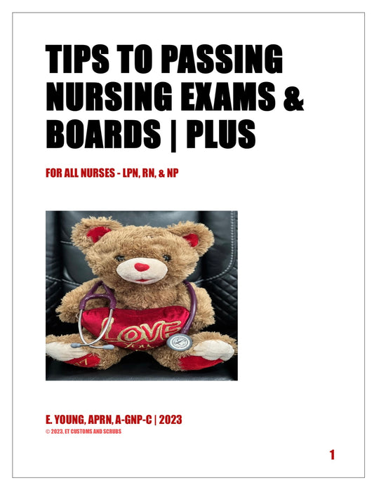 Tips to Passing Nursing Exams and Boards | Plus 2023 - For All Nurses - Digital